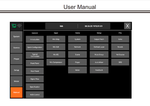 Console <span class=keywords><strong>de</strong></span> <span class=keywords><strong>mixage</strong></span> numérique MX-16 avec écran tactile, contrôle <span class=keywords><strong>logiciel</strong></span> à distance, mixeurs audio mono professionnels <span class=keywords><strong>pour</strong></span> les petits et moyens événements - Product Image 6