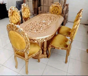 Compre Muebles de Comedor Hechos a Mano con Acabado Marrón, Muebles de Comedor Personalizados en Madera de Teca Sólida, Muebles de Comedor para 8 Personas en Oferta en el Reino Unido - Product Image 6