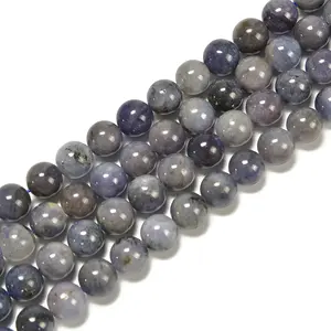 Natural Tanzanite Smooth Round Gemstone Loose Beads for Jewelry Making 6mm 8mm 10mm