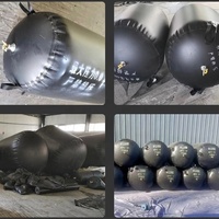 Pont gonflable mandrin haute pression Pipeline bouchage caoutchouc béton airbags intérieur caoutchouc vessie réservoir pneumatique sac