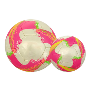 Équipement d'entraînement, ballon de football de taille officielle, personnalisé, en vente en gros, ballon de sport d'équipe, ballon de football, étoile noire - Product Image 2