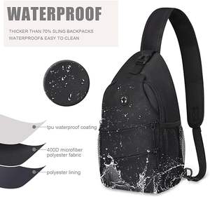 Bolsas de eslinga impermeables multifunción Bolsas de deportes al aire libre Montar Haiking Escalada Riñoneras - Product Image 4