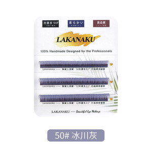 Extensiones de Pestañas Lakanaku Misty Flat Feather, 0.15mm, Naturales, Suaves, Estilo Vintage, Paquete de Prueba - Product Image 5