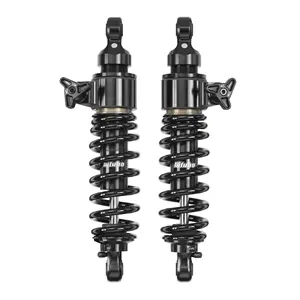 Bitubo Twinshocks Amortiguador de motocicleta ajustable para HARLEY DAVIDSON FLTRX ROAD GLIDE Resorte negro Resorte de longitud de 326mm - Product Image 2