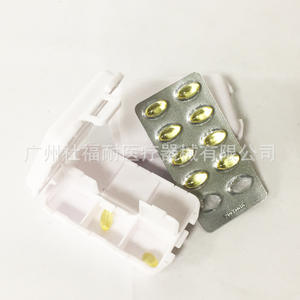 Piluliers portables en plastique à 10 compartiments personnalisés pour les voyages d'affaires, pour des étuis de rangement de pilules personnalisés - Product Image 5