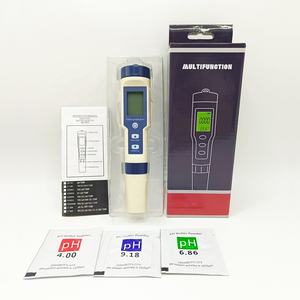 Zwembad Drinkwater Aquaria Digitale Waterkwaliteit Monitor Meter 5 In 1 Tds/Ec/Ph/Zoutgehalte/Temperatuur Tester Pen - Product Image 6