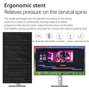 Monitor game dan kantor HDR600 32 inci 4K, Monitor game dan kantor dengan 120HZ IPS harga rendah, tersedia pengiriman cepat bersertifikat 3C baru - Product Image 4