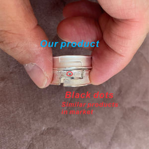 Anillo del Tiempo de Metal Ajustable de Alta Calidad con Superficie Mate, Color Plata, de <span class=keywords><strong>Anime</strong></span> DBZ Super Goku para Cosplay - Product Image 5