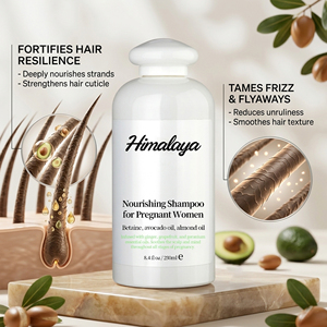 Shampooing Hydratant et Lissant à l'Huile d'Amande et d'Avocat, Anti-Dessèchement, Réparateur <span class=keywords><strong>pour</strong></span> Cheveux Abîmés, Marque Blanche, <span class=keywords><strong>pour</strong></span> Femmes Enceintes - Product Image 5
