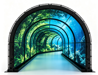 Écran LED intérieur P2 à haute fréquence de rafraîchissement, panneau LED à raccordement sans soudure, affichage LED P2 à petit pas pour salle d'exposition