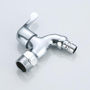 Grifo de Lavabo Chenlu de Latón con una Sola Manija, Conector de Tubería de 20 mm, Grifo Exterior de Montaje en Cubierta - Product Image 4