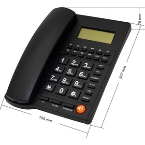 Vente directe d'usine, téléphones filaires LAN Sachikoo L009+ pour les chambres d'hôtel, avec identification de l'appelant et fonctionnement sans batterie - Product Image 6