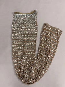 Блестящее платье с бантом и стразами, длиной до колен, с завышенной талией, женское, сексуальное, из прозрачной сетки, для дня рождения, торжественных мероприятий, вечерних выходов, выпускных вечеров, размеры XS/XL - Product Image 3