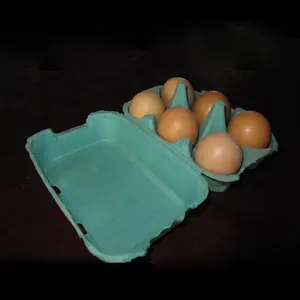 Best Price Eco-friendly Molded Paper Pulp 12 Egg Paper Quail Eggs Packing Tray Box Cartons For Egg Packaging