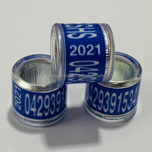 Groothandel Hoge Kwaliteit Ring Postduif Aluminium Met Plastic Postduif Been Bands - Product Image 3