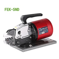 Machine à sertir pneumatique Naibao FEK-5ND, sertisseuse automatique, pression d'air 0,5-0,6 MPa, force de pression 1,3 T pour fils multiples