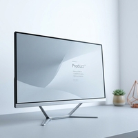 Computadora de Escritorio Todo en Uno para Negocios con Pantalla IPS sin Bordes de 24 Pulgadas, Windows 10, Intel Core I7, 8GB/16GB de RAM DDR3, Disco Duro de 256GB