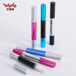 Worie Lip Gloss Pen Tube Plastic Transparent 2ml Cosmetic Packaging Convenient <b>Makeup</b> <b>Tools</b> - Product Image 2