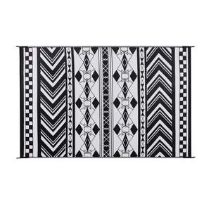 Alfombra de Polipropileno Tejido Impermeable de 9'x12' para Interiores/Exteriores, para Camping, RV, Patio, Terraza, para Uso en Interiores y Exteriores - Product Image 1