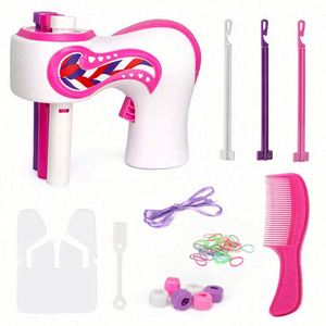 Machine automatique de tressage de cheveux en plastique DIY, outil de coiffure pour filles, cadeau, tressage torsadé, tricot, valise cosmétique amusante, marque JY - Product Image 5