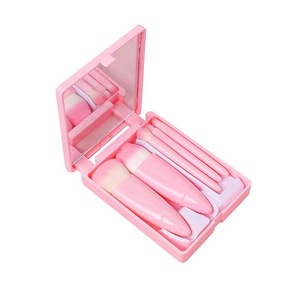 Party Gift 5-piece Suit with Mirror Box Foundation Make-up Powder Powder Blusher <b>Eye</b> <b>Shadow</b> Concealer Lip Eyebrow Mixing Tool - Product Image 1
