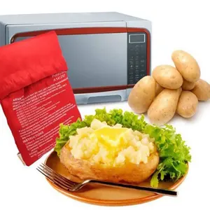 USSE four à micro-ondes cuiseur à pommes de terre sac cuit au four micro-ondes cuisson pomme de terre rapide rapide accessoires de cuisine pour sacs de pommes de terre