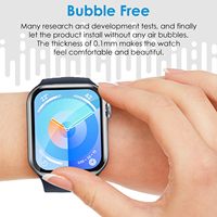 Film de protection d'écran HD Ultra mince 3D/2.5D doux et transparent anti-rayures pour téléphone portable IWatch 45mm sans bulles