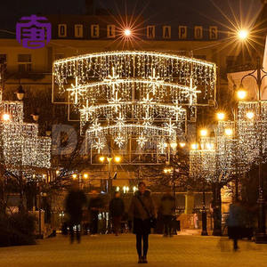 Luces de Calle con Forma de Cruz de Pascua para Parques Públicos, Iluminación LED para Exteriores - Product Image 2