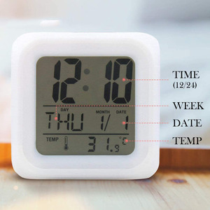 Réveil de bureau <span class=keywords><strong>Licorne</strong></span> pour enfants Réveil de chambre numérique LED - Product Image 4