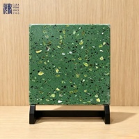 Suelos de Terrazo Personalizados, Losa de Terrazo Artificial, Encimera de Terrazo de Lujo, Material de Decoración Moderno para Escaleras