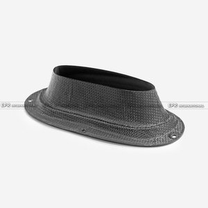 Lightweight Pre-preg Dry Carbon Fiber <b>Hood</b> Air Vent OEM Fit For Ferrari F8 Supercar <b>Engine</b> Cover Trim Parts - Product Image 2