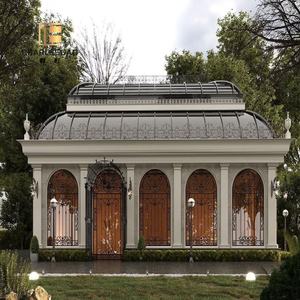 Fleurs, roses, arches, supports à fleurs, terrasses, jardins, cours, style européen rétro, <span class=keywords><strong>vintage</strong></span>, en <span class=keywords><strong>fer</strong></span> <span class=keywords><strong>forgé</strong></span>, grande portée - Product Image 2