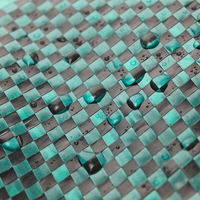 Toile de paillage verte anti-mauvaises herbes de qualité commerciale, en maille plastique, pour le contrôle des adventices, tissu paysager, rouleau de toile de paillage