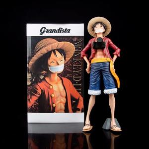 <span class=keywords><strong>Luffy</strong></span> <span class=keywords><strong>souriant</strong></span> visage PVC caméra chapeau de paille avec trois expressions nouvelle condition modèle jouet personnage congelé remplacement de la main en boîte - Product Image 4