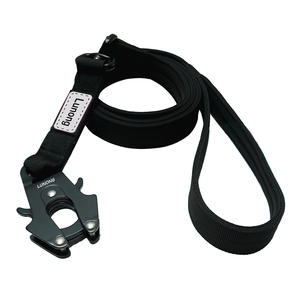 Custom Logo Durable Eco-Friendly Dog Leash with Frog <b>Snap</b> <b>Hook</b> Aluminium Accessories Quick Release Nylon Material Color Options - Product Image 1