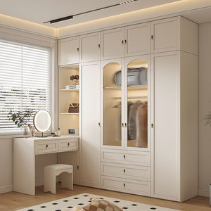 <span class=keywords><strong>Armario</strong></span> de Madera para Ropa de Apartamento Moderno, Fácil de Instalar, Bajo en Formaldehído, Resistente a la Humedad e Impermeable, Personalizable - Product Image 6