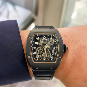 Luxury RM17-01 Series Automatic <b>Watch</b>, Ceramic Material, Top-Grade Tourbillon Movement, Stylish Texture Men's Mechanical <b>Watch</b> - Product Image 4