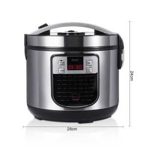 Cuisinière à <span class=keywords><strong>riz</strong></span> électrique RAF Olla Arrocera 5L 900W avec contrôle tactile, multifonction, fonction maintien au chaud pour la cuisine à domicile - Product Image 6