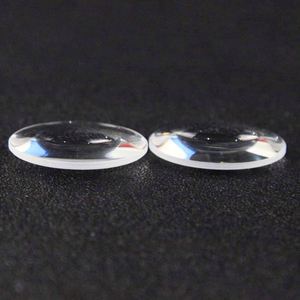 Lentille biconvexe Plano en verre de silice fondue UV de diamètre personnalisé 8mm 9mm 10mm - Product Image 4