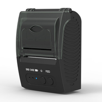 Imprimante de reçus thermique Mini POS portable 58mm Style noir et blanc BT/USB sans fil et mini imprimantes et scanners mobiles