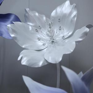 C660 vendita calda gigante EVA <span class=keywords><strong>fiori</strong></span> <span class=keywords><strong>fiori</strong></span> artificiali gruppo per la visualizzazione di finestre decorazione di nozze sfondo decorazione della casa - Product Image 3