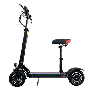 Trottinette électrique 1000W avec moteur sans balais, pliable, portable, pour les trajets urbains, unisexe, noire - Product Image 3