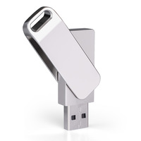 Longima Metal penyimpanan Data kantor, Flash Drive kecepatan tinggi USB 3.0 128GB/64GB/32GB, desain ukiran garansi 1 tahun
