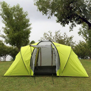 <span class=keywords><strong>Tente</strong></span> de camping familiale de haute qualité à double couche, imperméable, <span class=keywords><strong>deux</strong></span> <span class=keywords><strong>chambres</strong></span>, un salon, pour <span class=keywords><strong>4</strong></span> saisons - Product Image 4