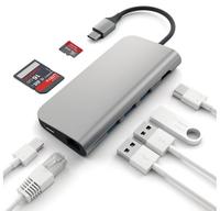 Adaptor Multiport 3.1 Tipe C, Stasiun Dok Hub USB Hub C 10 In 1 Adaptor USB Hub C