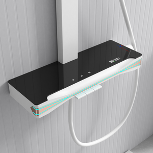 Ensemble <span class=keywords><strong>de</strong></span> douche mural carré haut <span class=keywords><strong>de</strong></span> gamme en laiton avec mitigeurs et système <span class=keywords><strong>de</strong></span> douche – <span class=keywords><strong>Prix</strong></span> usine - Product Image 4