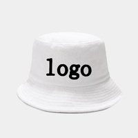 Chapeau de seau de serviette éponge sportive de haute qualité tissu imperméable blanc uni personnalisé avec tissu apposé conception d'image élégante