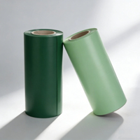 Rouleau de film rigide en PVC transparent pour clôture en gazon artificiel, résistant aux UV, à l'huile et à la chaleur, découpable, 100% vierge, épaisseur 1 mm/0,2 mm