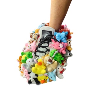 Chaussons de sport personnalisés DIY pour filles, avec décorations en peluche d'ours mignon, en coton épais et fourrure, antidérapants pour l'automne et l'hiver - Product Image 4