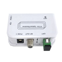 1 OPT en 1 2 4 Rf Out FTTH EPON GPON XPON AGC y WDM CATV Receptores ópticos con fuente de alimentación